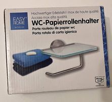 Hochwertiger Edelstahl  WC-Papierrollenhalter , NEU!