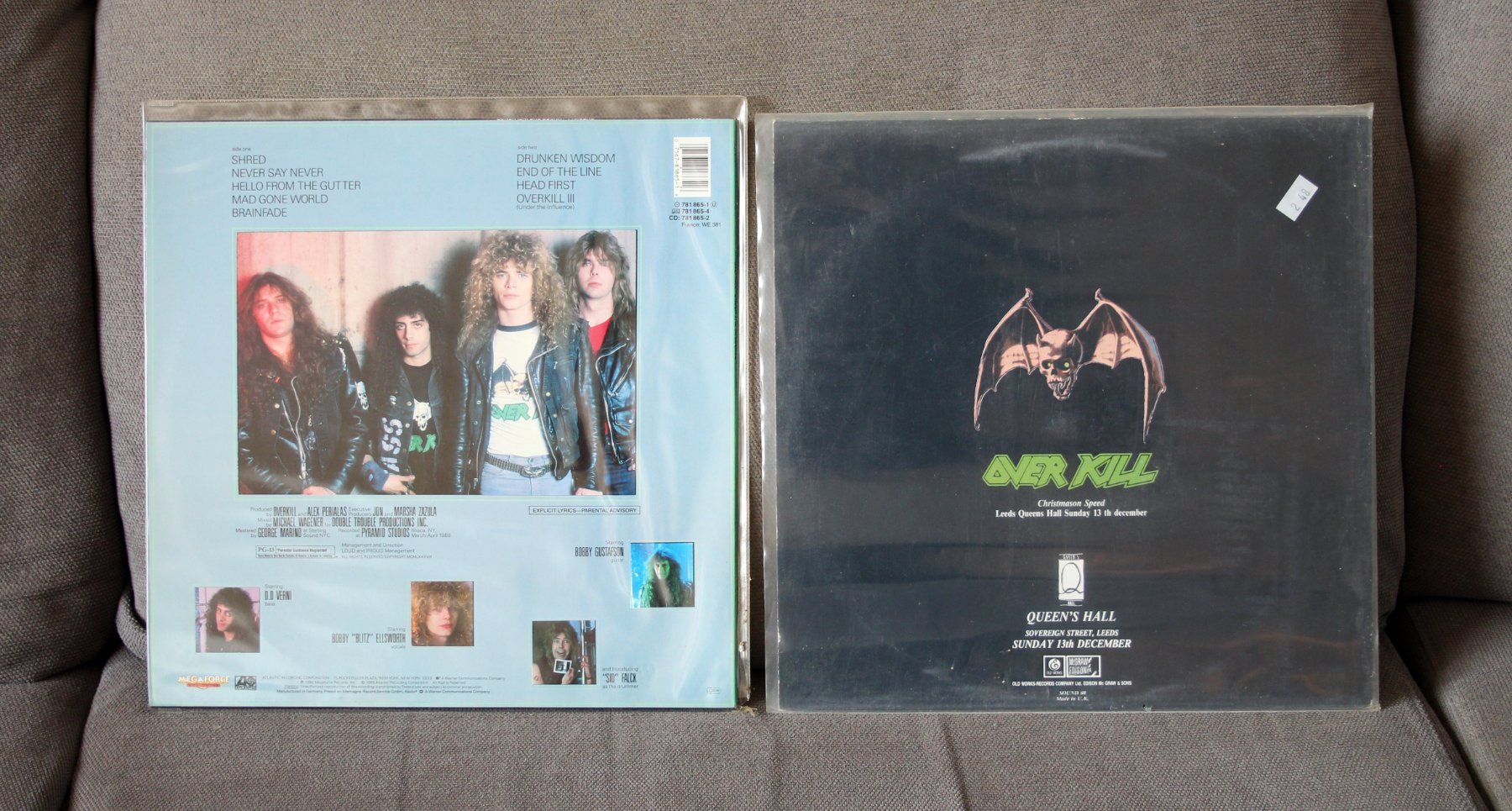 Dischi in vinile: Over Kill Sammlung (5 LPs) – Usato da Münchenbuchsee venduto da Chaoo 1