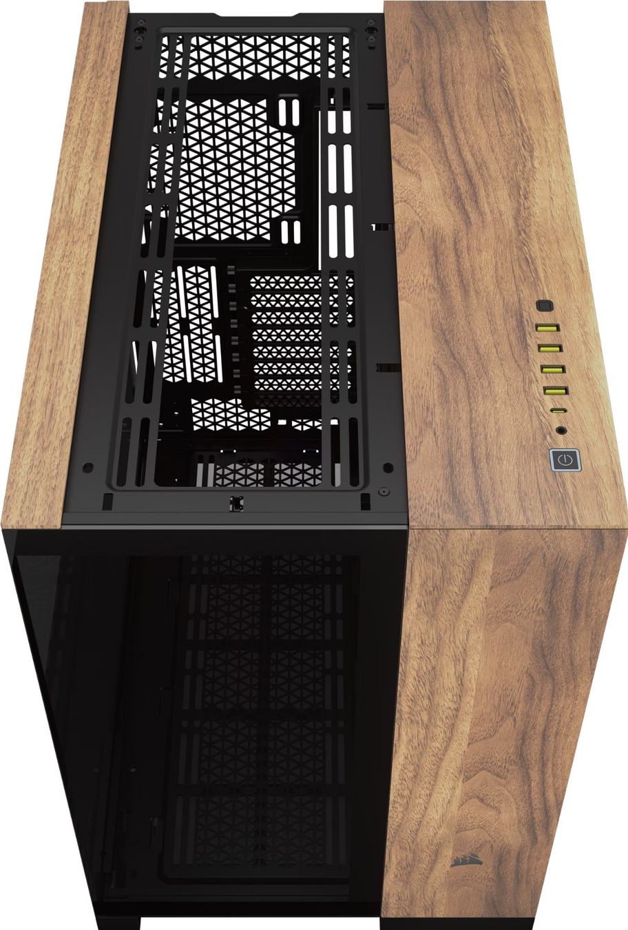 Corsair Custodie: PC Case "Corsair 6500x Schwarz/Walnuss" - NEU – Nuovo e nell'imballaggio originale da Locarno venduto da fun_qm8g 3