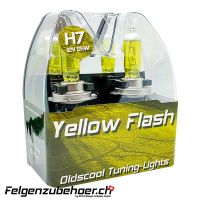 Halogenbirne gelb für Fahrzeuge 12V H7