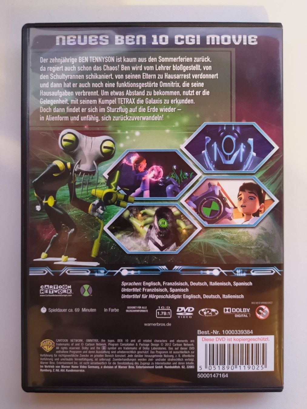 Tutti i DVDs: Ben 10 Destroy all Aliens – Usato da Liestal venduto da Kratzilla 2