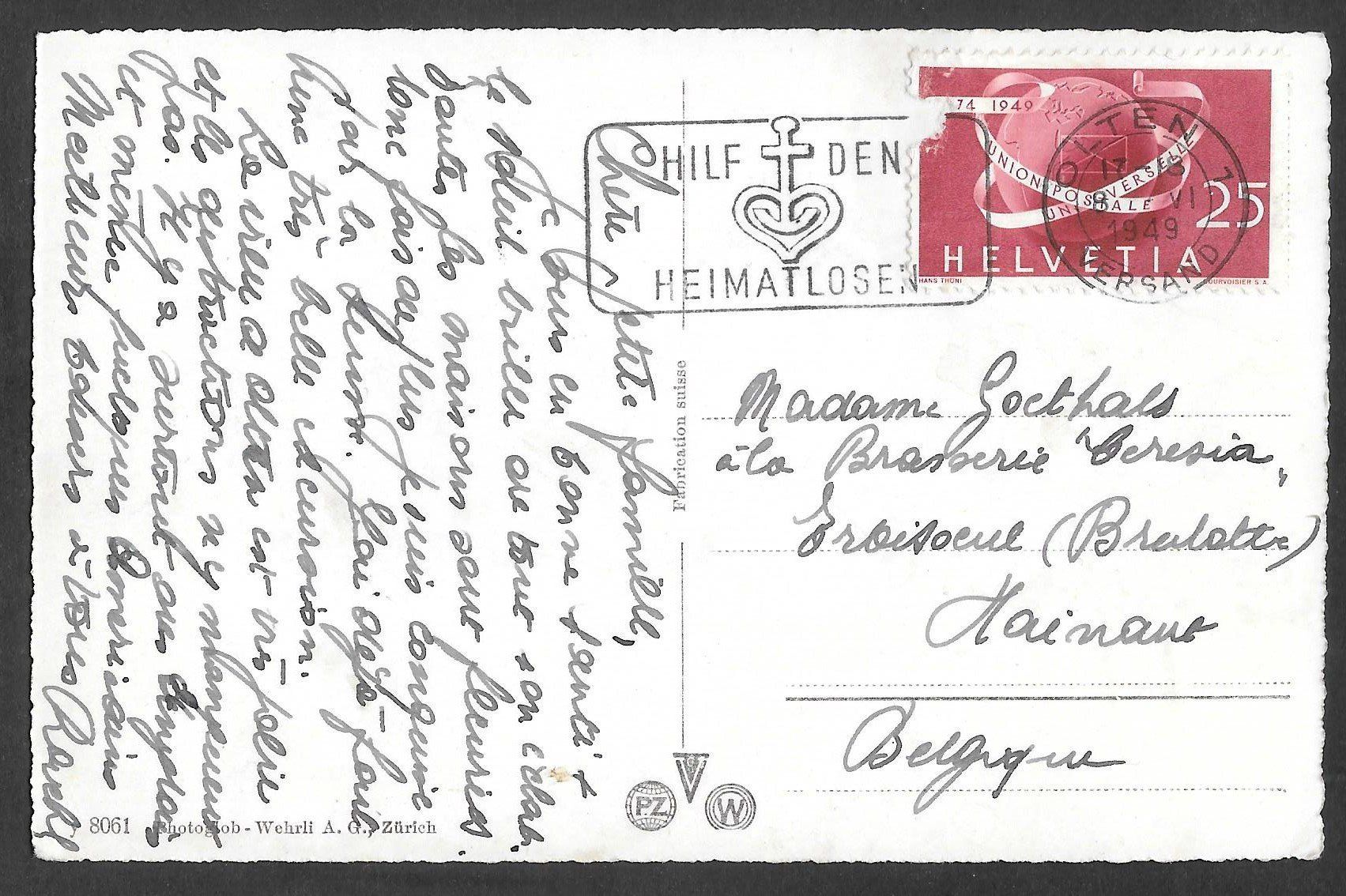 Cartoline postali: Olten Altstadt – Usato da Olten venduto da clotaldi 1