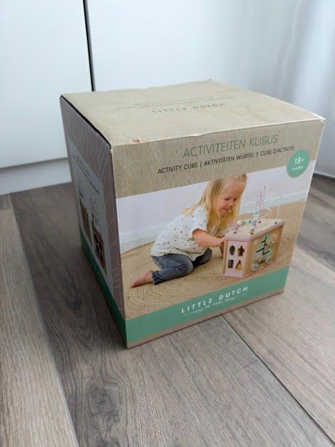 Spielzeuge: Little Dutch Activity Cube rosa Holz – Gebraucht aus Malters von Ploran 3