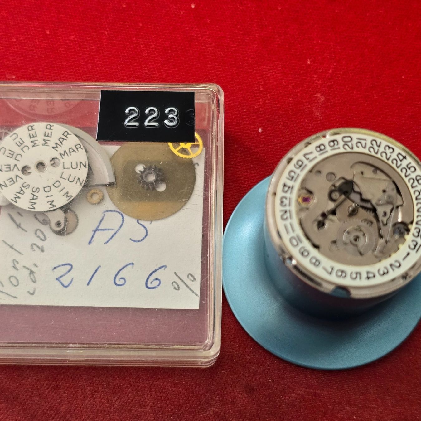 Orologi: Mouvement AS 2166 démonter pour pièces – Usato da Tramelan venduto da Nirdan 1