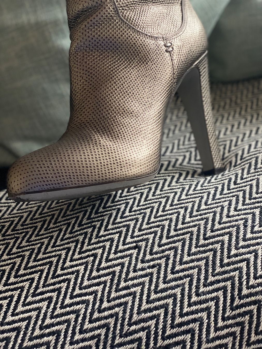 Sergio Rossi Scarpe da donna: Sergio Rossi Overkneestiefel – Usato da Uster venduto da Charis5 2