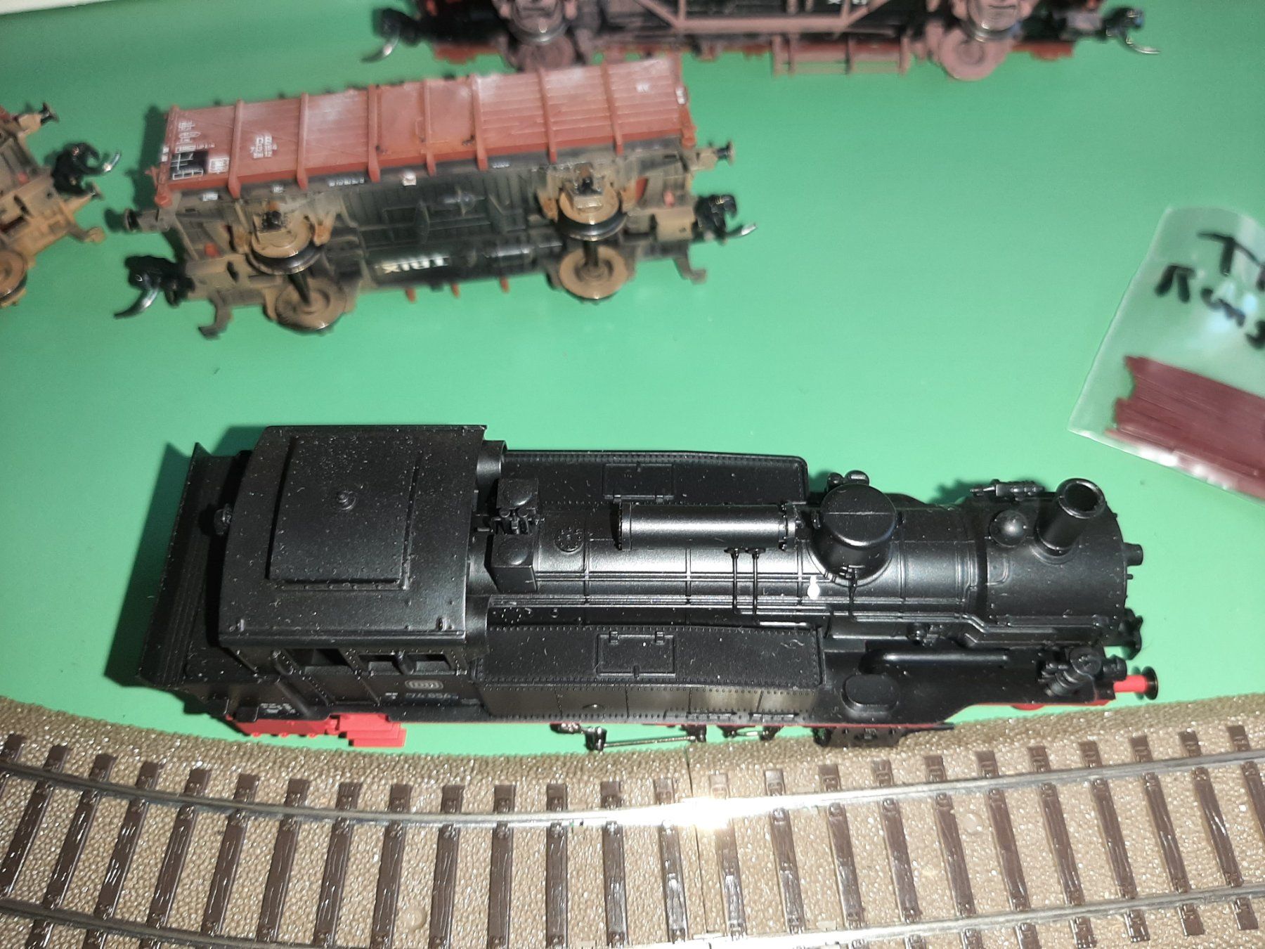 Trix Modellini di ferrovie: TRIX 74 854 + 3 WAGONS – Usato da Avully venduto da RIVALIS 2