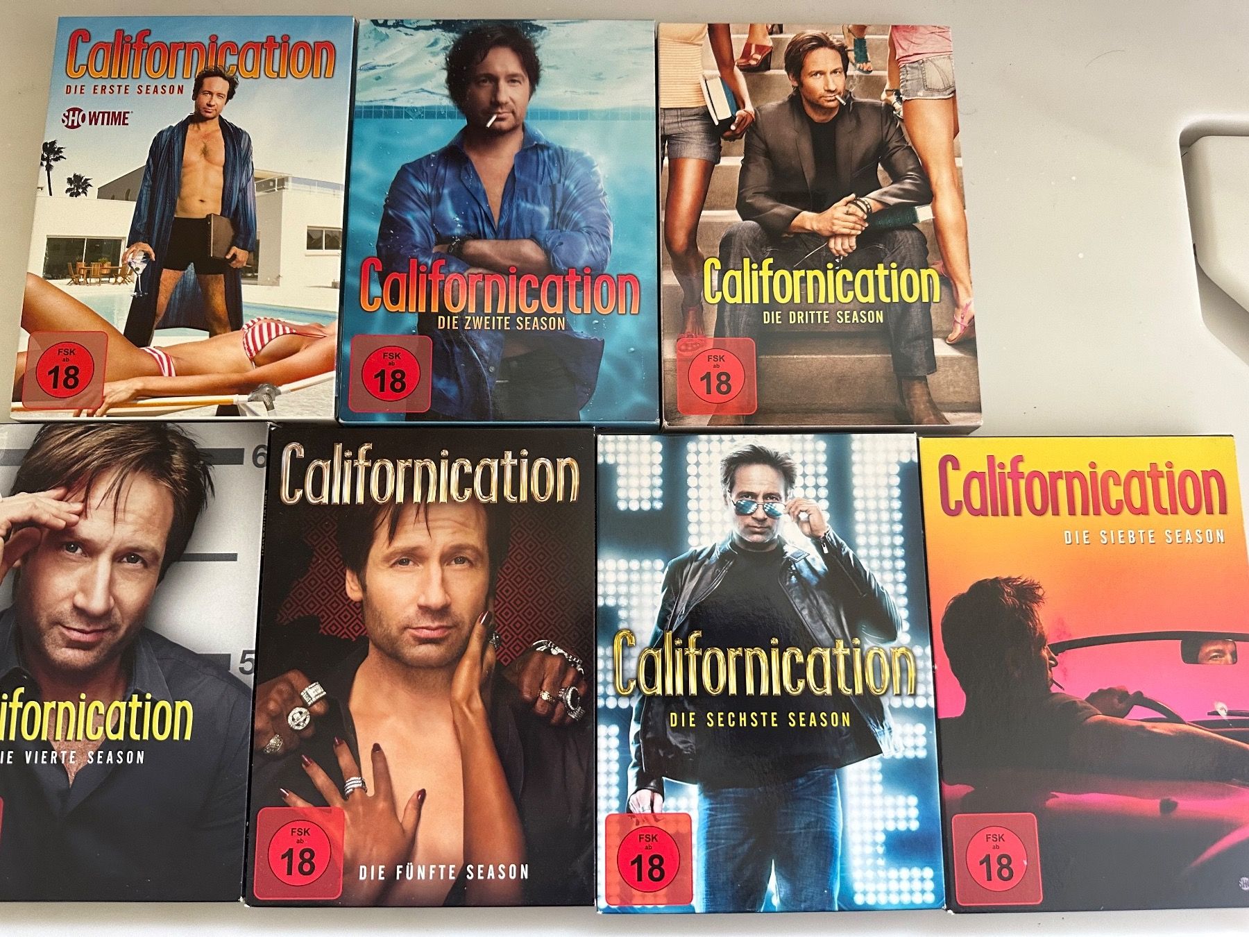 Alle DVDs: Californication DVD Staffel 1-7 – Gebraucht aus Bäretswil von