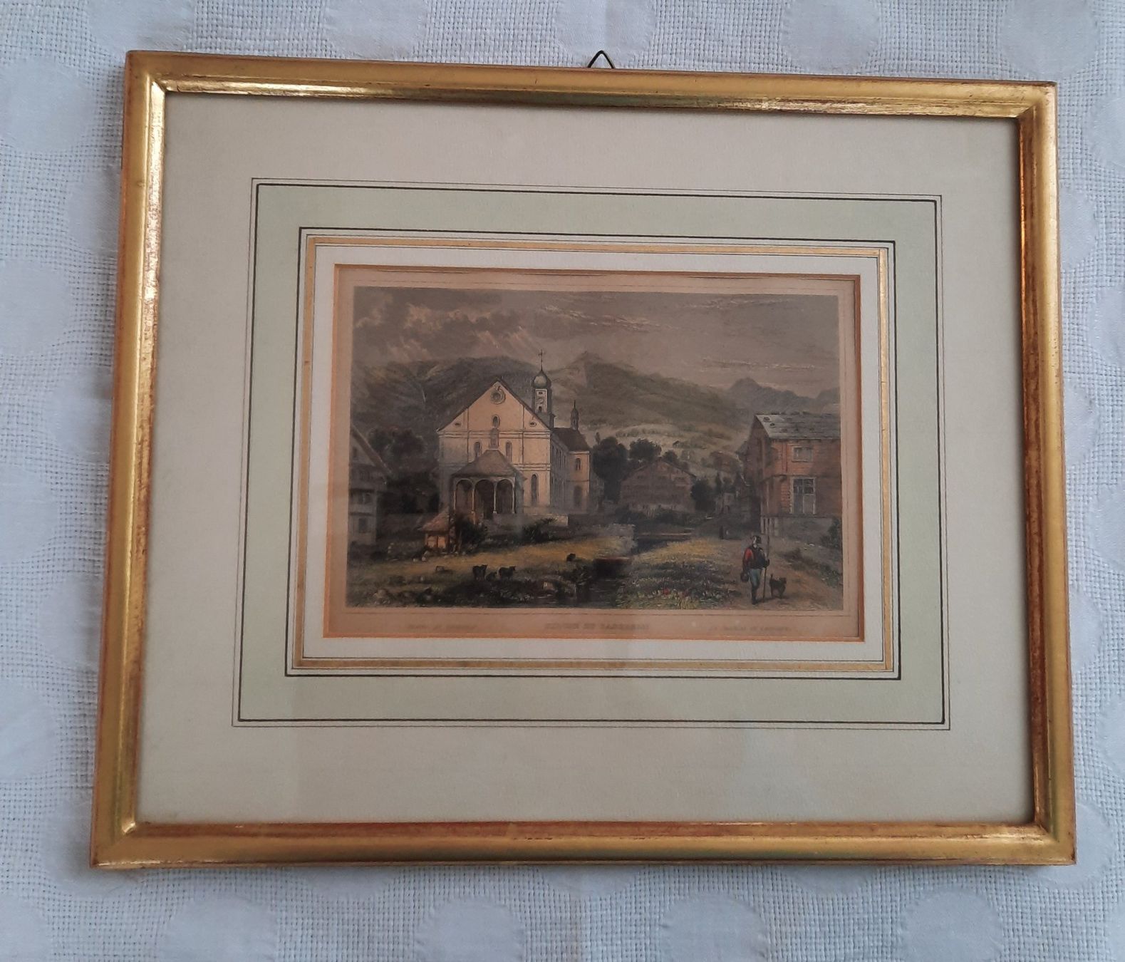 Incisioni: Stich Kirche zu Sachseln – Usato da Dietikon venduto da stromer7
