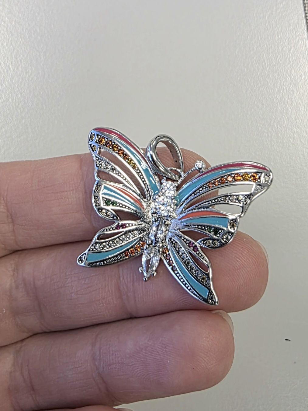 Ciondoli: Anhänger Schmetterling Silber 925 – Nuovo (secondo la descrizione) da Madetswil venduto da triforuz 3