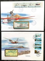 1995 - 87 FDC Portugal - Dänemark Luftfahrtgeschichte aus MH