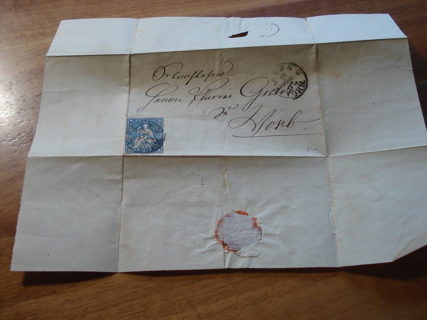 Alle Briefmarken: Strubeli-Faltbrief 1861, Bern - Worb – Gebraucht aus Niederwil AG von morostahu 4
