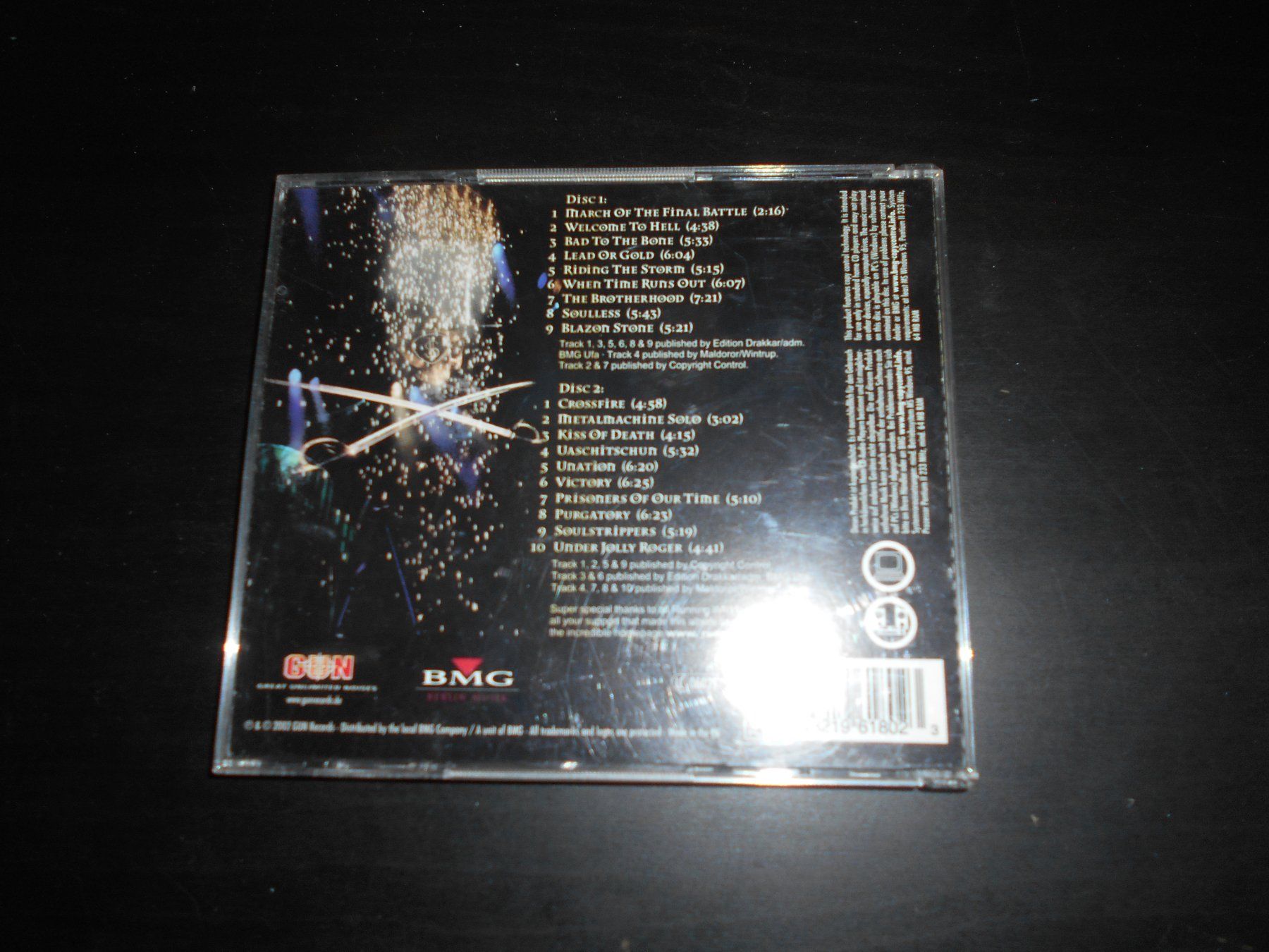 CD: Running Wild – Live / 2002 / 2 CDs – Usato da Aarberg venduto da witchhunter01 1