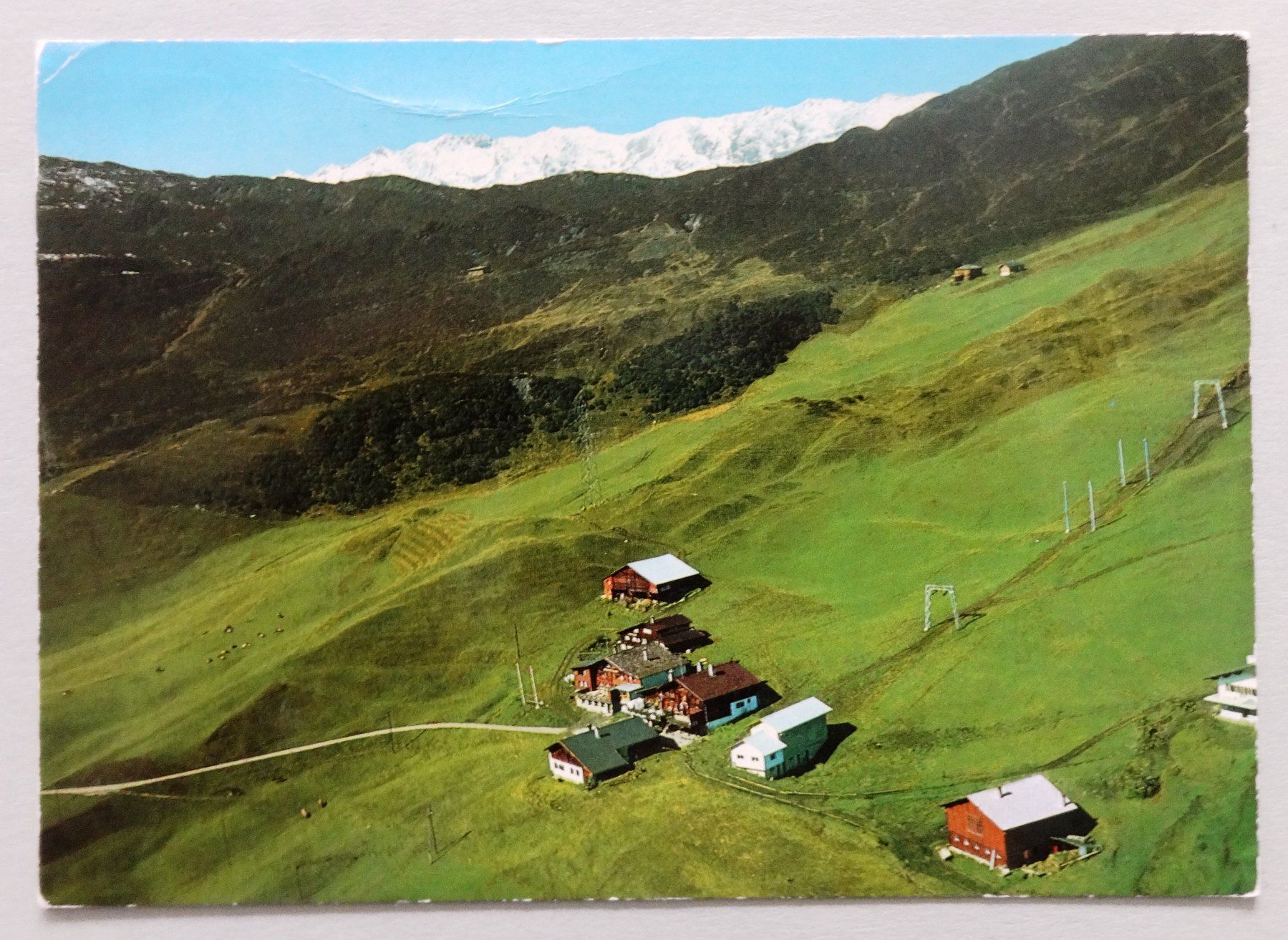 Cartoline postali: Obertschappina am Heinzenberg GR – Difettoso da Fétigny venduto da Billy2miny