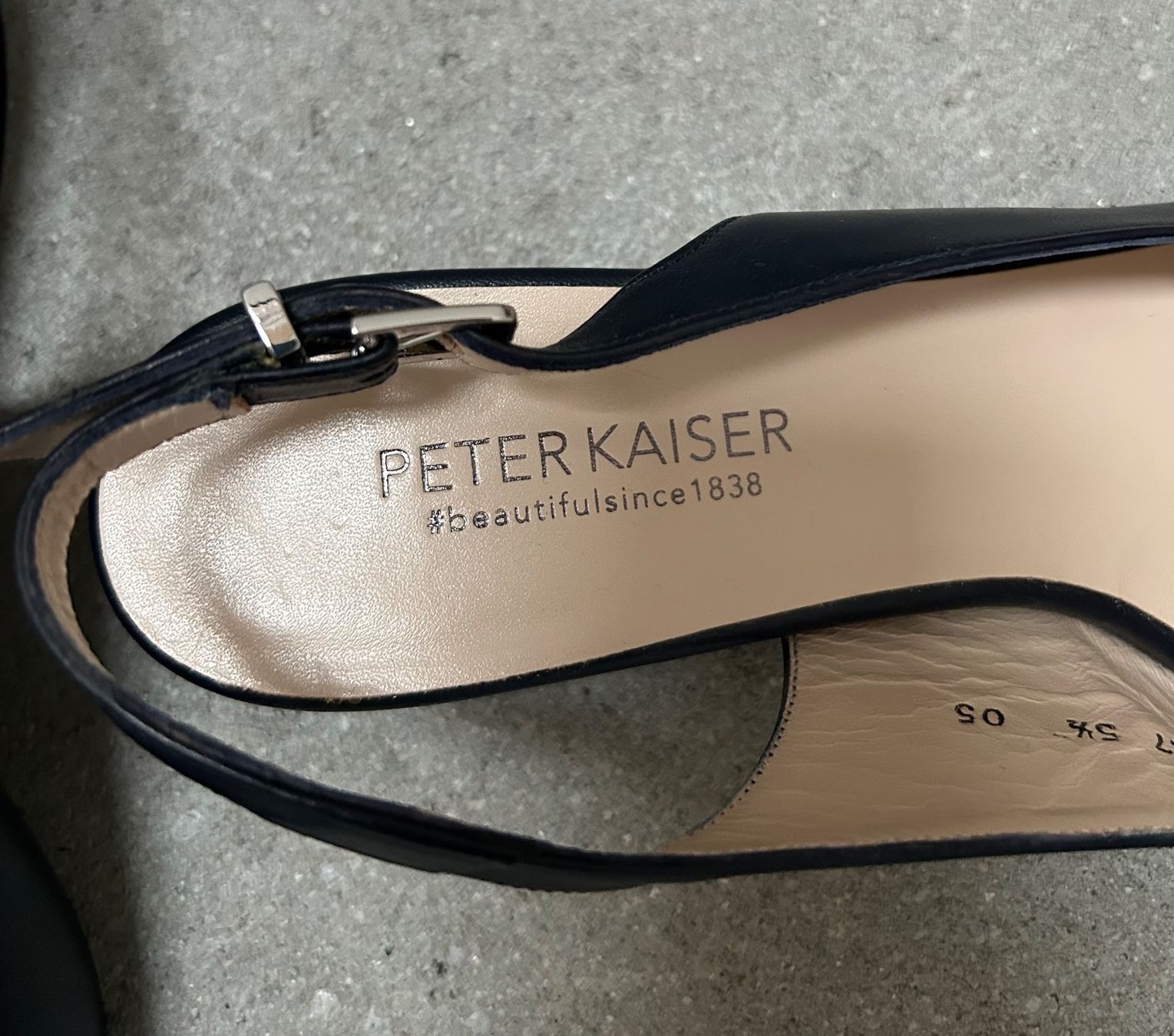 Kaiser Scarpe da donna: Peter Kaiser Slingpumps, GR.38, NP ~200Fr. – Nuovo (secondo la descrizione) da Diegten venduto da ste_pvd5 1