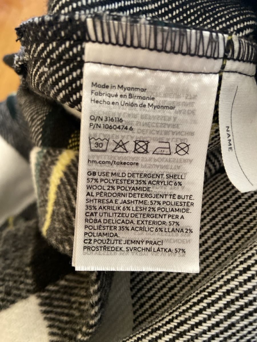 H&M Giacche: Flanell-Hemd/-Jacke Grösse 146 – Usato da Brunegg venduto da vitico 3