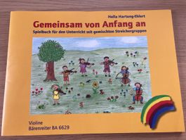 Streicher Musiklehrbuch "Gemeinsam von Anfang an"