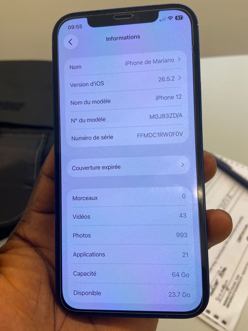 Apple Telefoni cellulari / Smartphones: Iphone 12 - 64 GB – Usato da Uznach venduto da tos_j92c 1