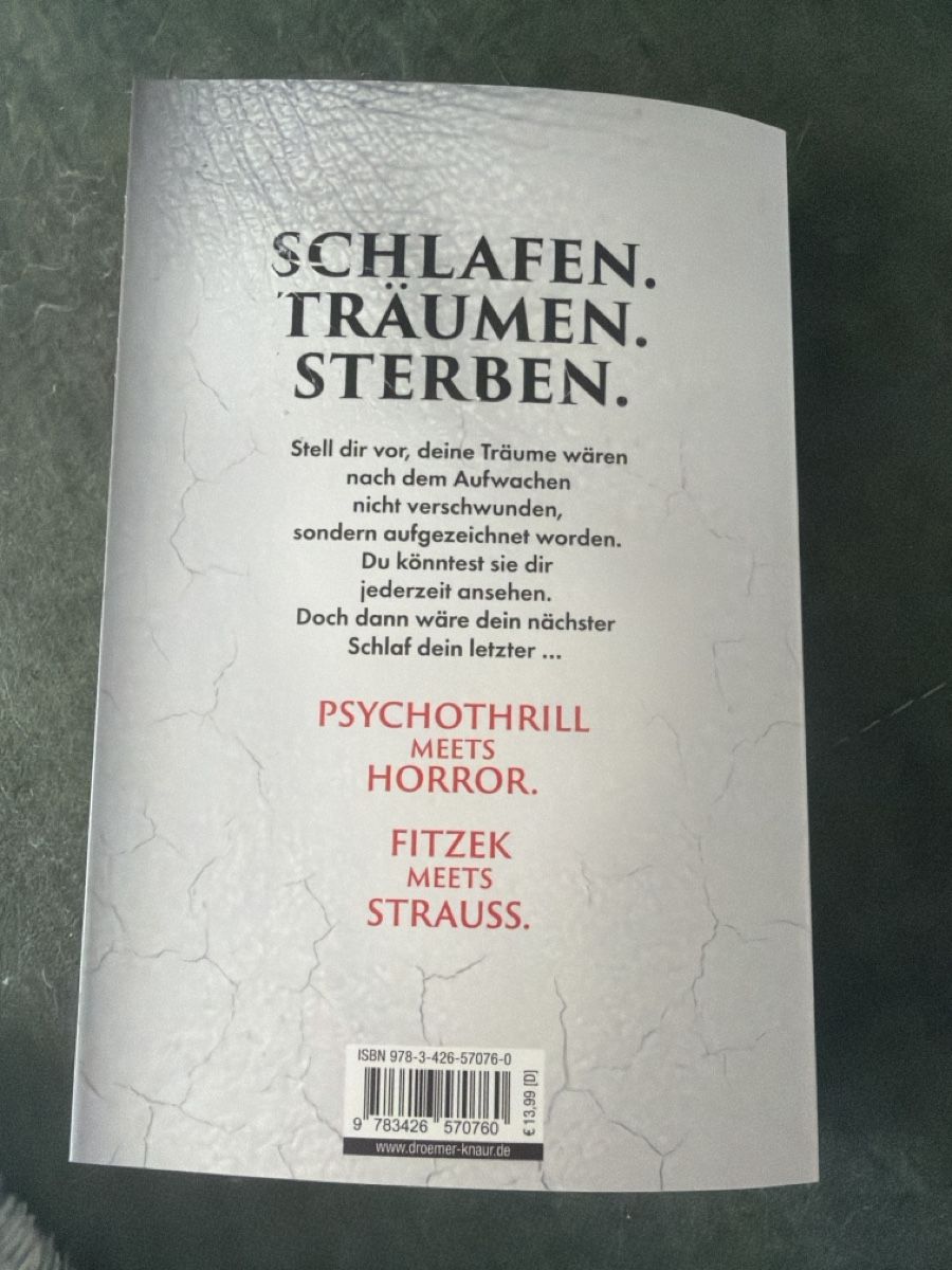 Livres: A. Strauss/S. Fitzek - REM  – D'occasion à Kriens par Bergstern86 1
