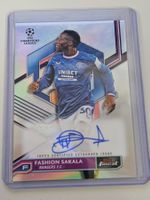 2022-23 Topps Finest UCC Autographs F.SAKALA Glasgow Rangers