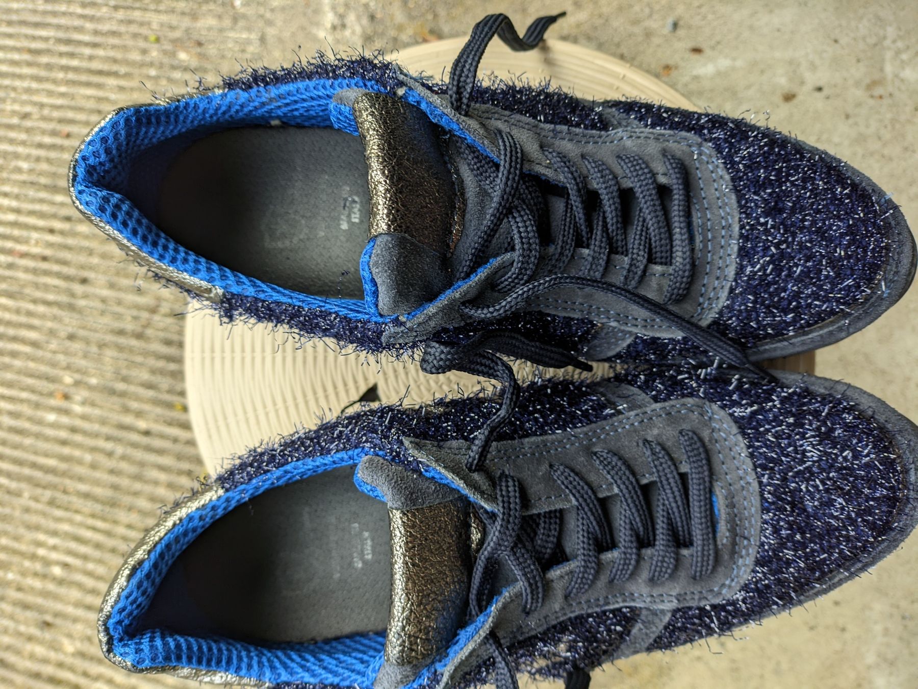 Scarpe da donna: Sneakers donna blu con glitter n 40 – Usato da Stabio venduto da anes71 4
