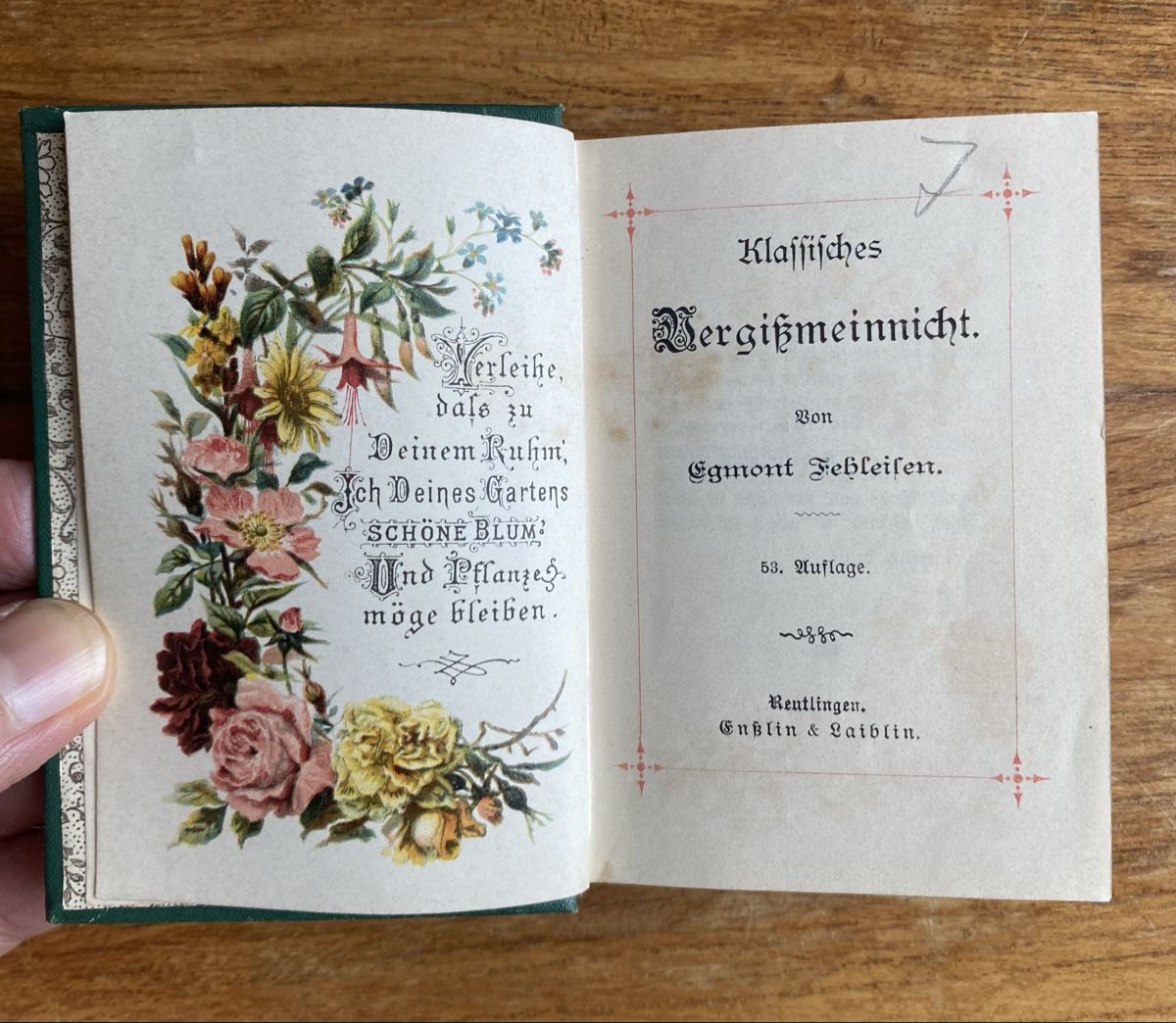 Bücher: Klassisches Vergissmeinnicht – Gebraucht aus Maur von chr_x8zv 1
