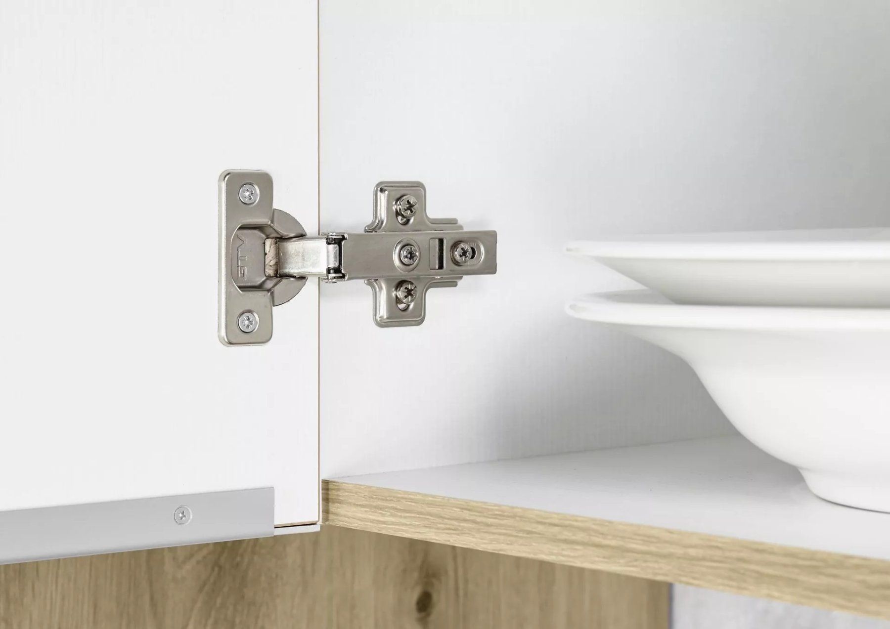 Credenze: 938 - Buffetschrank Küchen Buffet Premium 120cm Grau Eiche – Nuovo e nell'imballaggio originale da Wallenwil venduto da toesstalvertrieb 4