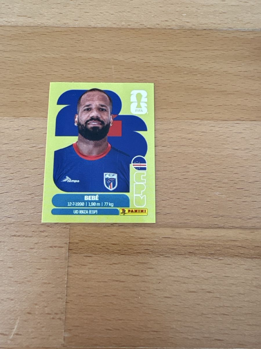 Panini Carte collezionabili: FIFA World Cup 2026 Sticker Bebe CPV 20 neu – Nuovo (secondo la descrizione) da Niederrohrdorf venduto da 92Fischli