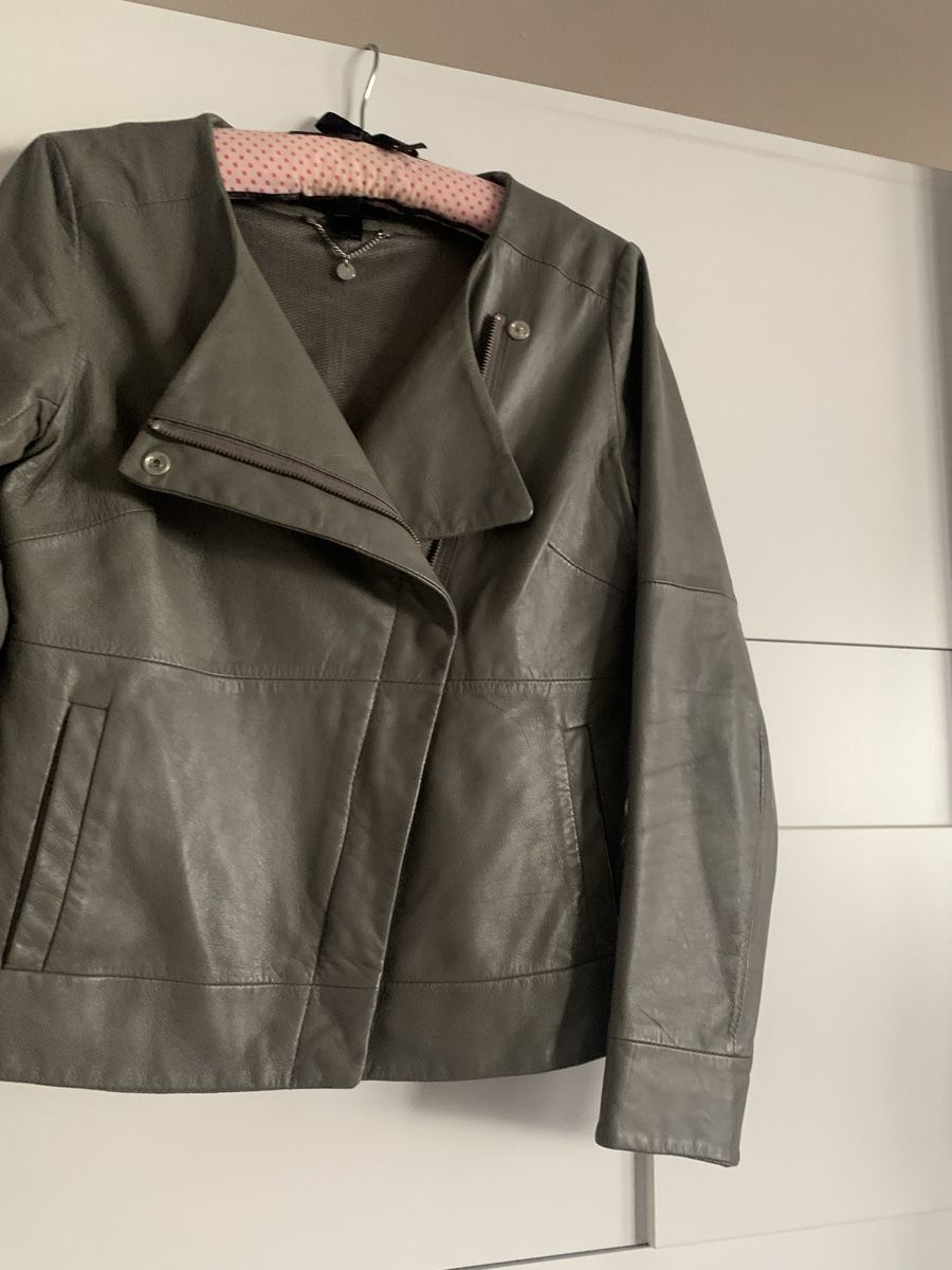 Jacken: Mango lammleder jacke grau – Gebraucht aus Zürich von Nikuska32 1