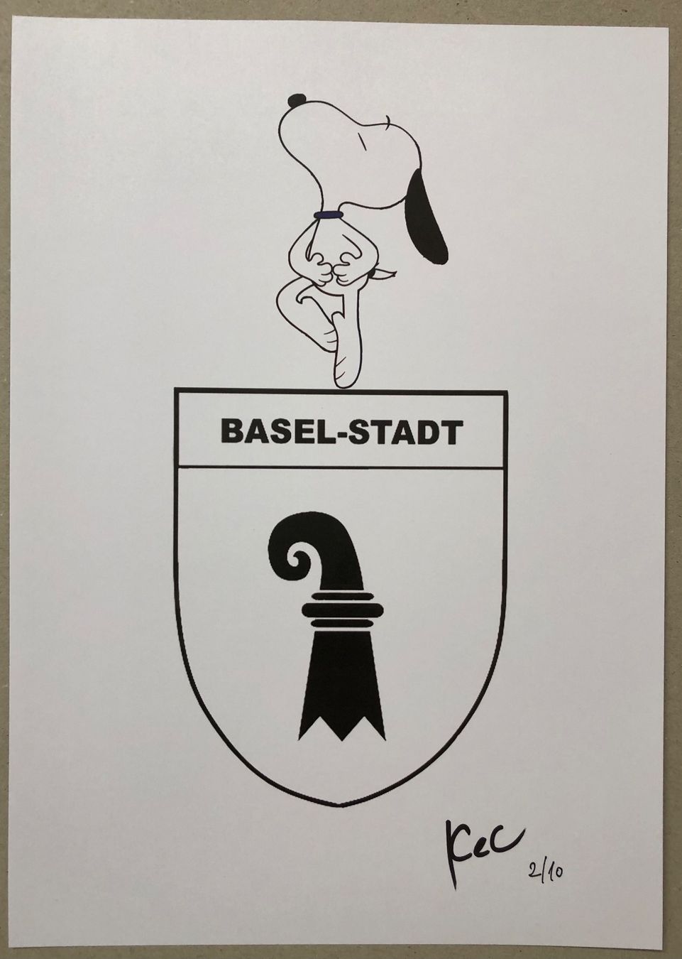 Poster & Bilder: KeC: Snoopy Ballett dancing in Basel 2/10 – Neu (gemäss Beschreibung) aus Meilen von Smgdesign
