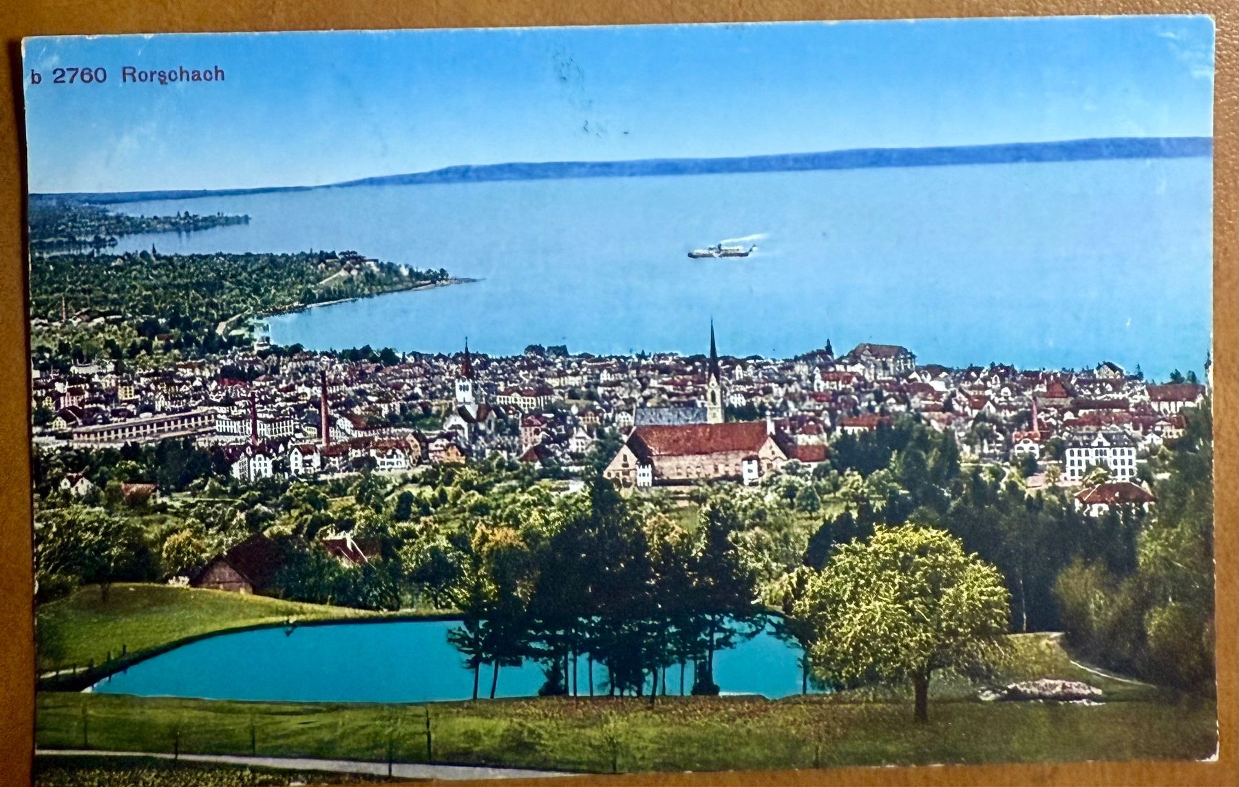 Cartoline postali: Rorschach - Dampfschiff 1930 – Usato da Lutry venduto da Ediego