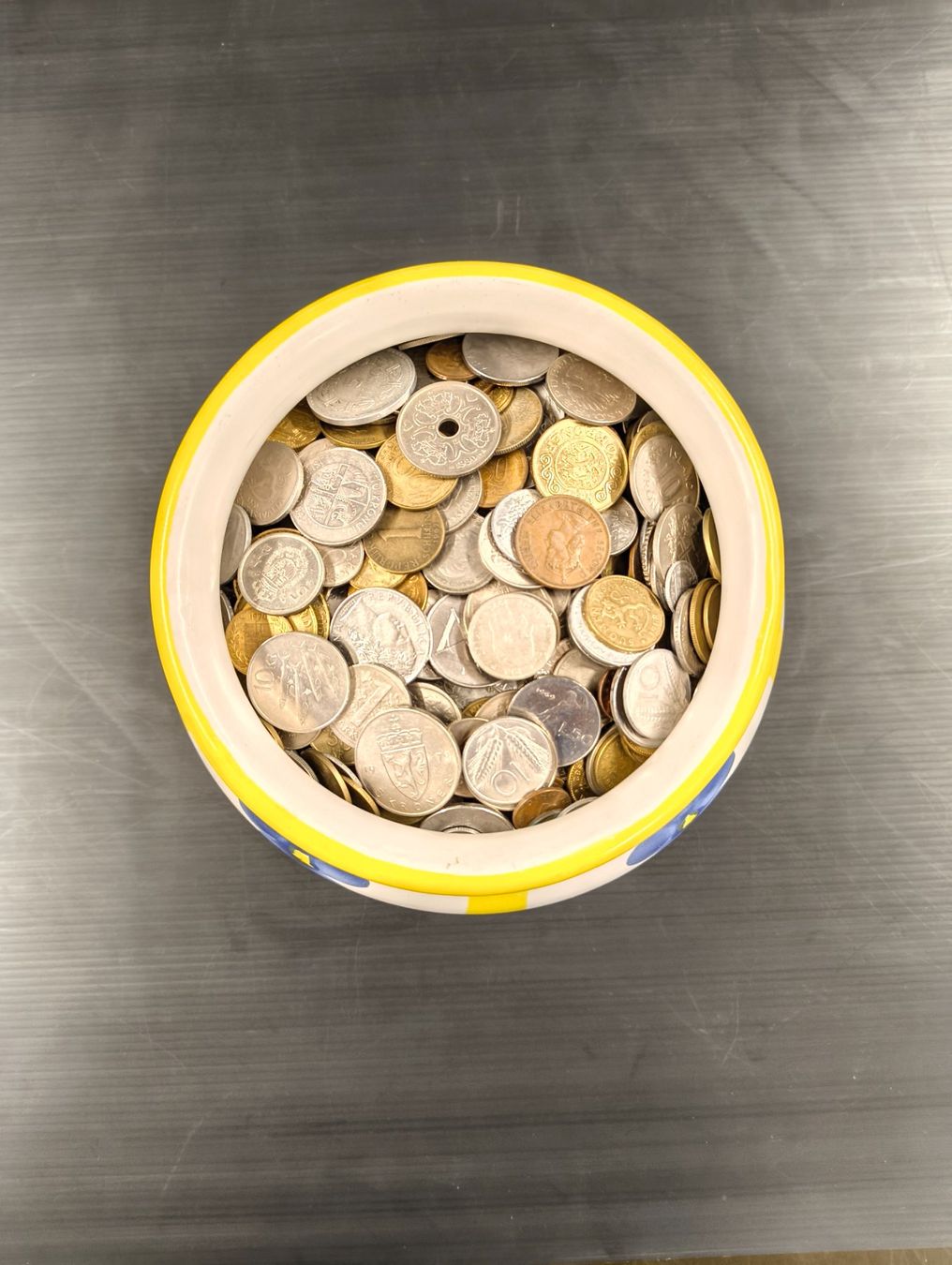Alle Münzen: Topf voller Münzen ca 7 KG – Gebraucht aus Basel von bk_brockibasel