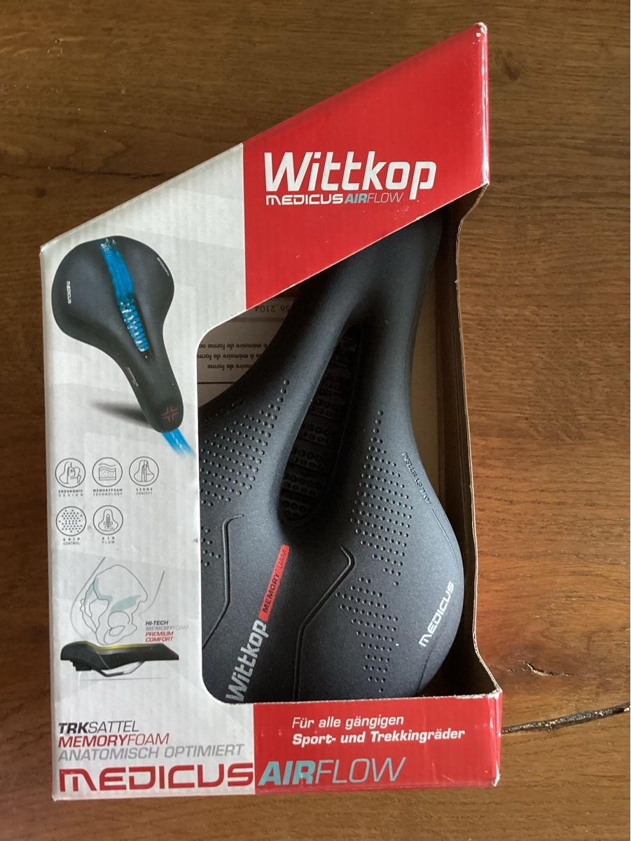 Ersatzteile: Super bequemer Medicus TRK Velosattel  – Neu (gemäss Beschreibung) aus Buchberg von LA4EEE