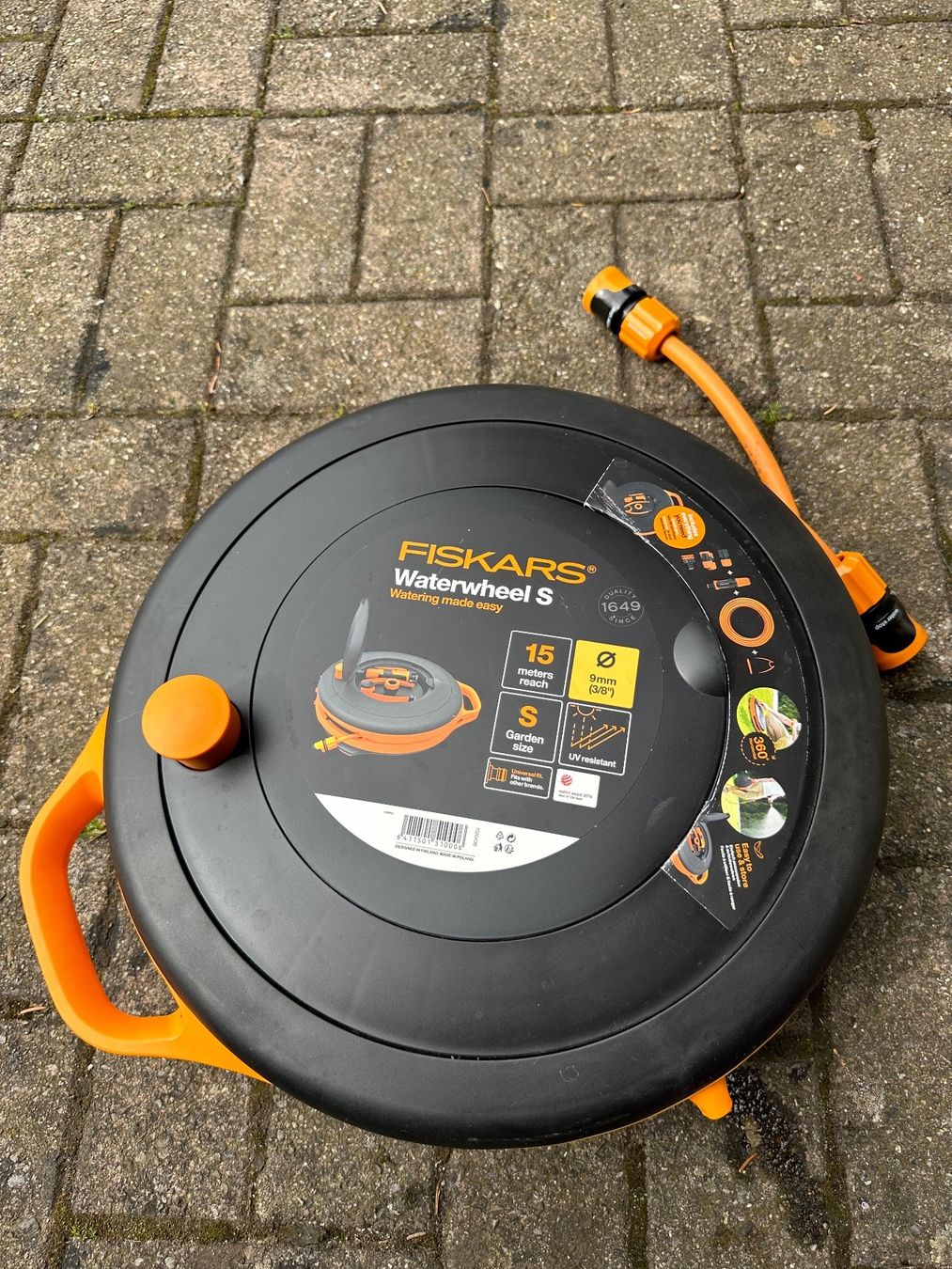 Tubi & Tubi flessibili: Fiskars Waterwheel S – Nuovo (secondo la descrizione) da Dottikon venduto da Maui-wowie