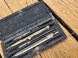 Hobby: ESERO SCHOLA-vintage Zirkelkasten