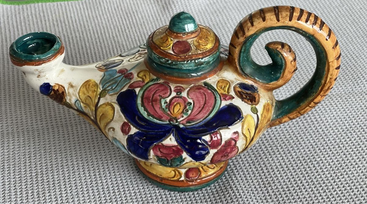 Teiere: Aladin Kanne Handarbeit – Usato da Kehrsatz venduto da bianca69 1
