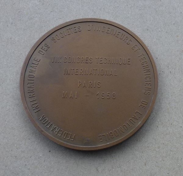 Médailles: Medaille + Int. Tech. Congres Paris 1958 – D'occasion à Walkringen par Casablanca777 1
