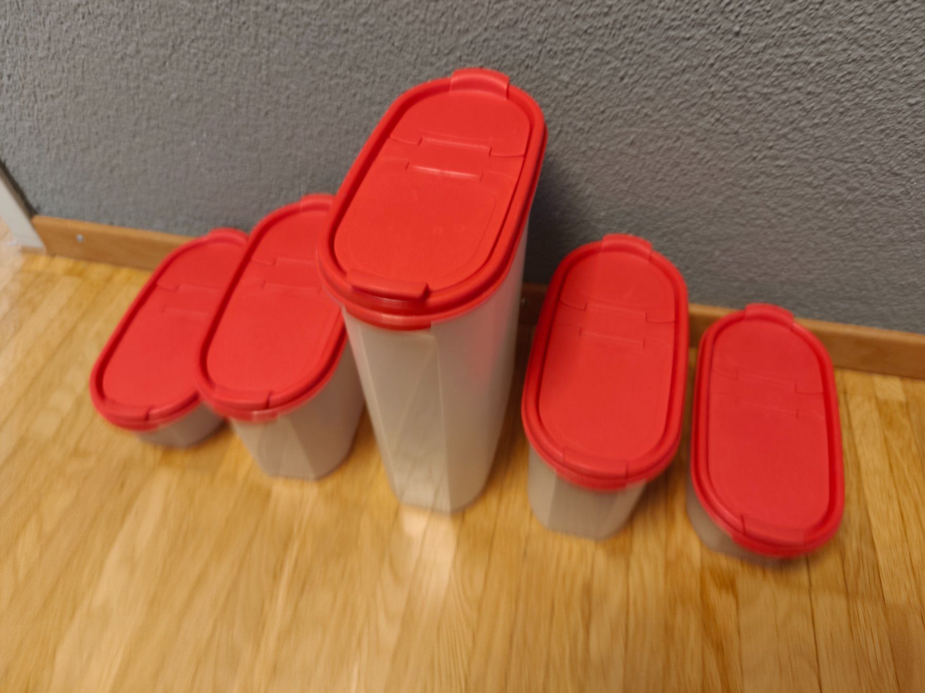 Tupperware Contenitori & Simili: Tupperware Tuppervision Set rot – Usato da Luzern venduto da schuhparadies159 1
