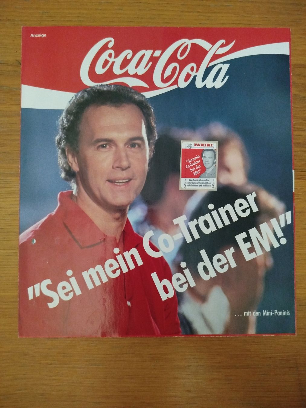 Panini Cartes à collectionner: Panini EM88 Poster + Extra-Sticker Coca-Cola – D'occasion à Wettingen par mirna04