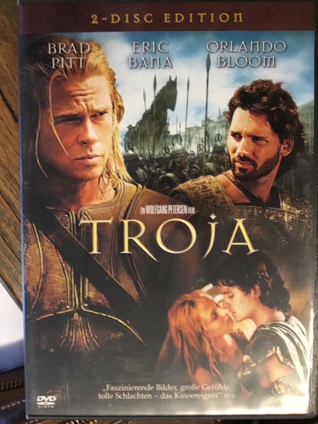 Tutti i DVDs: Troja DVD 2-Disc Edition - Brad Pitt, Orlando Bloom – Usato da Thierachern venduto da sweden08