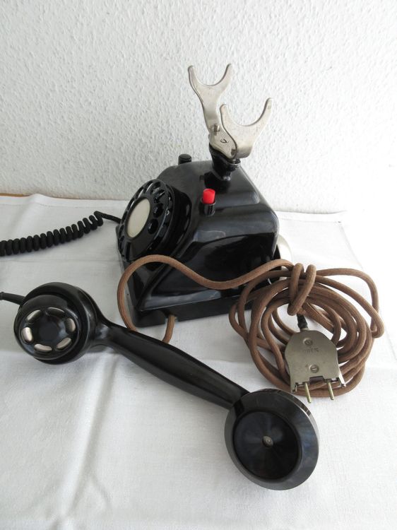 Altes Tischtelefon, sehr dekorativ! 5