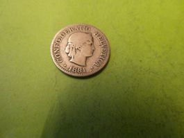 Schweiz 1881, 10 Rappen