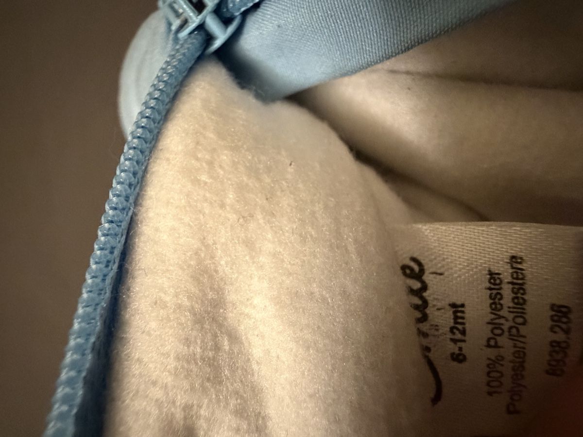 Guanti: Mouffles pour bébé  bleu avec lien état usagé – Usato da La Chaux-de-Fonds venduto da Sabinchenn 2