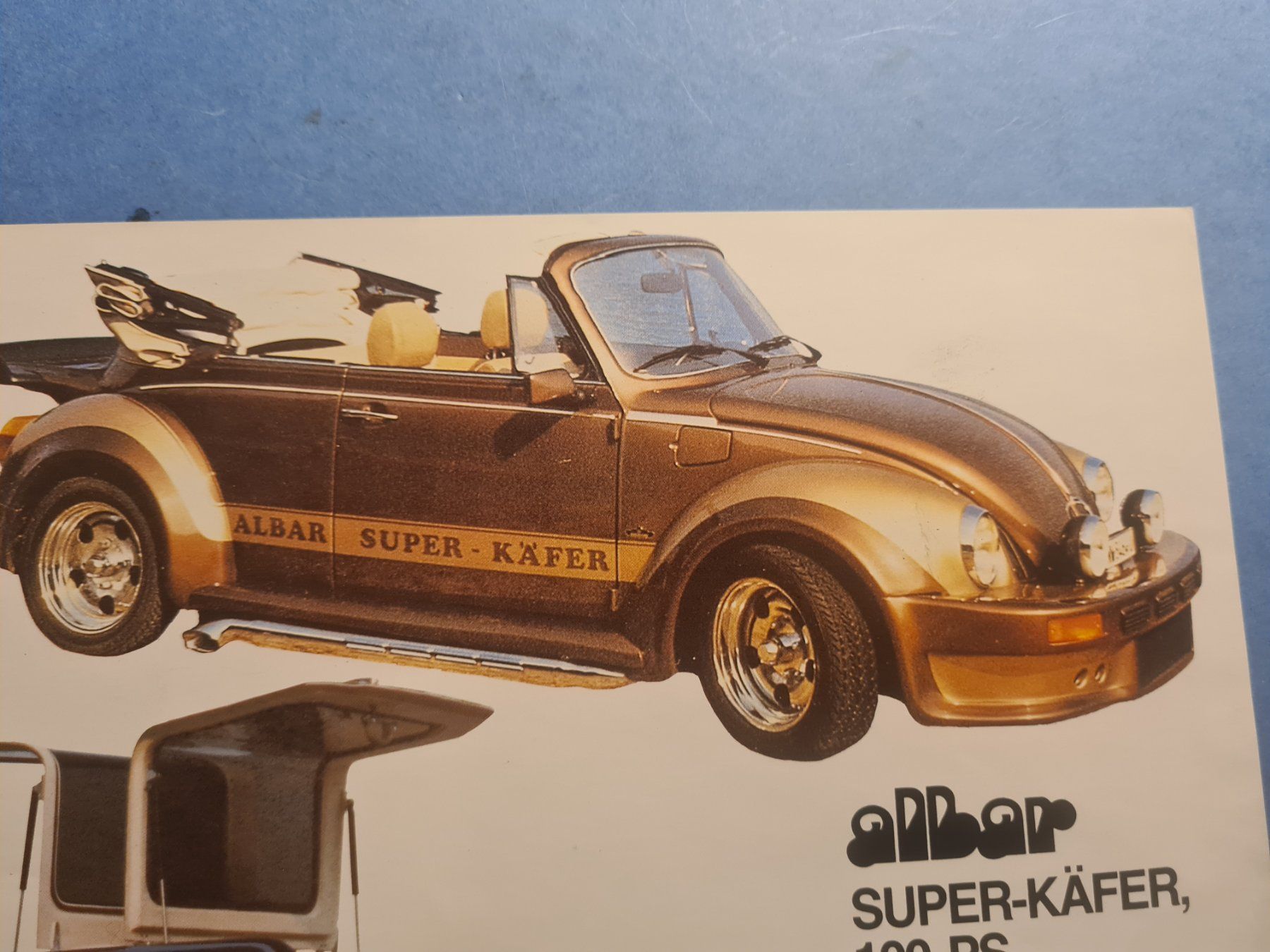 VW Documenti: ALBAR BUGGY VW KAFER PROSPECTUS VINTAGE – Usato da Bellevue venduto da BURGOLMANIA 4