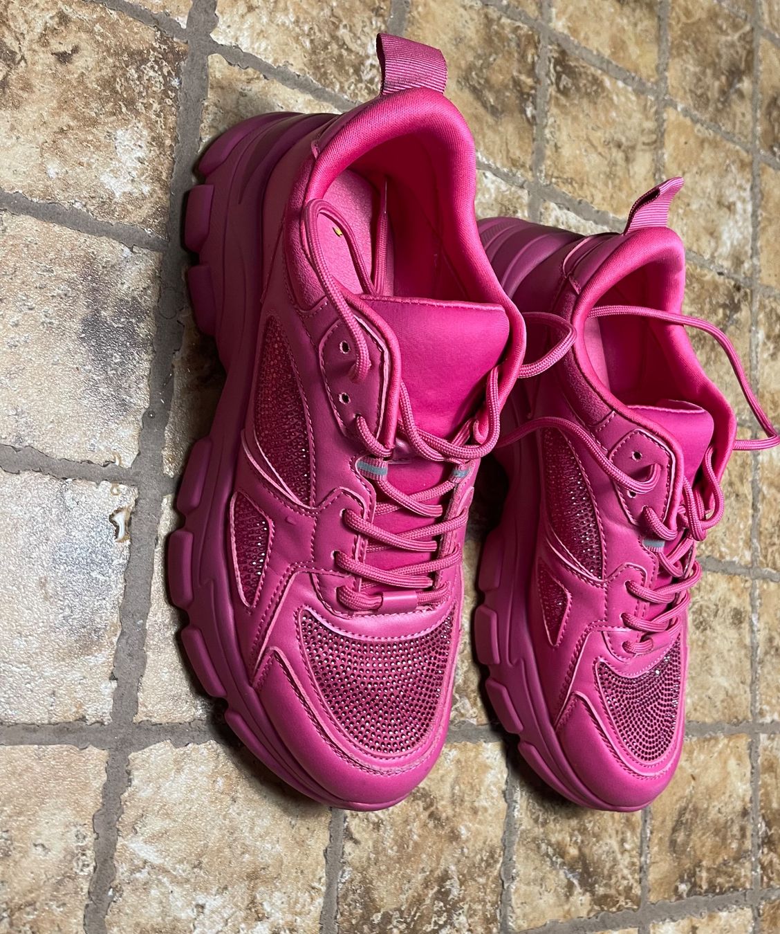 Scarpe da uomo: Pink sneakers-tg 40-chic e comfort per primavera – Usato da Gordevio venduto da LanaZimm 8