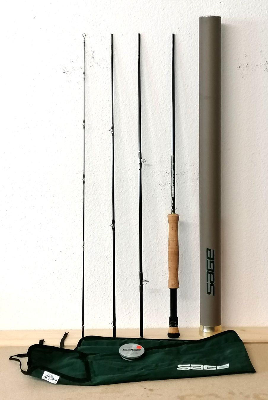 Sage Canne da pesca: SAGE XP 790-4 9’ 7wt 4-teilig – Usato da Reinach BL venduto da fliegenrolli