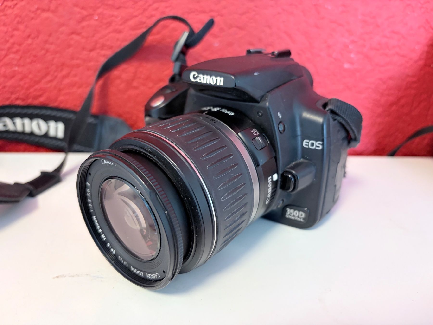 Canon Appareil photo: Digitalkamera Canon EOS 350D mit Objektiv – D'occasion à Zäziwil par Emlea 7