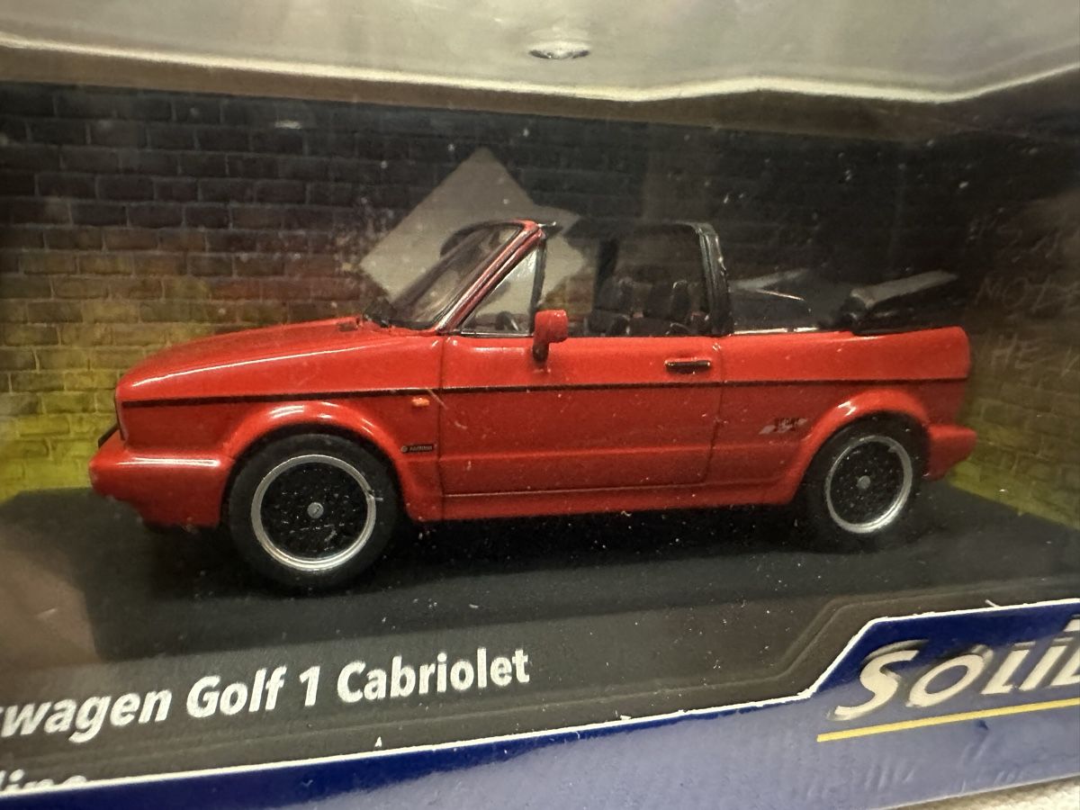 Volkswagen Modellini d'auto: Vw golf 1 Cabriolet  – Nuovo (secondo la descrizione) da Reinach AG venduto da rares75 1
