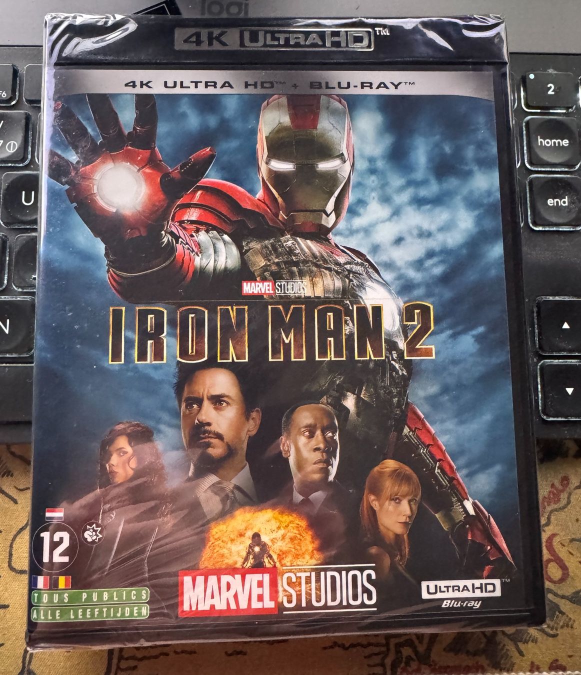 Tutti i DVDs: Iron Man 2 (2010) - 4K UHD + Blu-ray – Nuovo e nell'imballaggio originale da Semsales venduto da __Florian__ 1