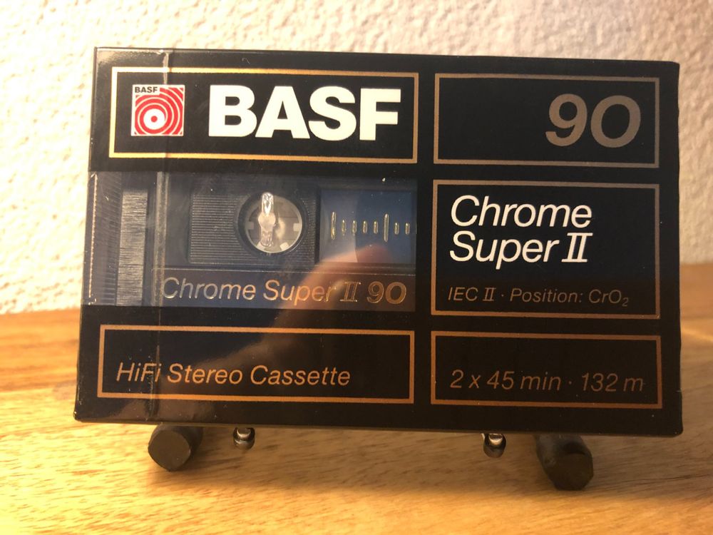BASF90 chromdioxid super II💥 die seltenste BASF... (Neuf avec