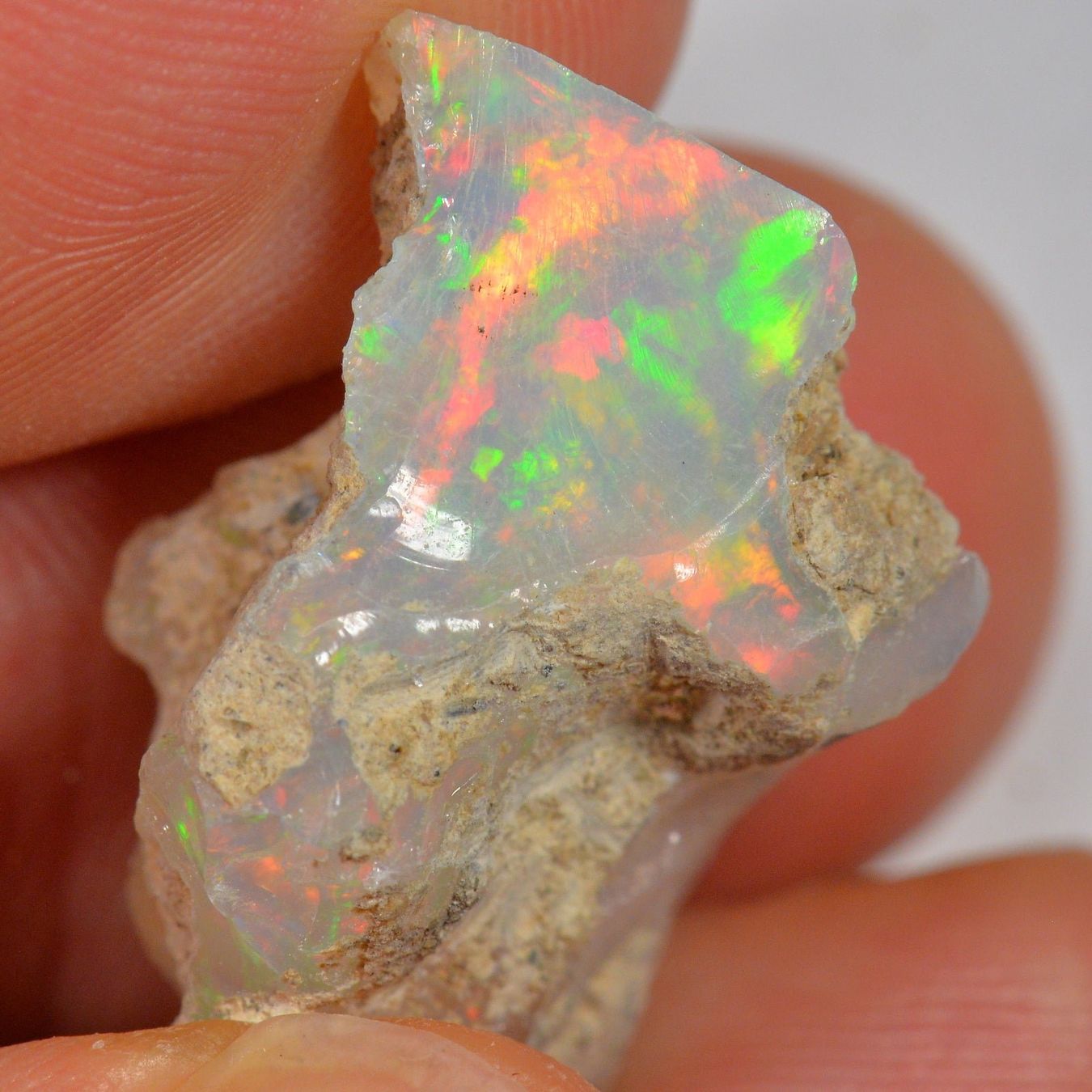 Pietre preziose: 15.3 Karat - Roher Äthiopischer Welo Opal – Nuovo (secondo la descrizione) da Rüti ZH venduto da DeinOpal 3